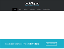 Tablet Screenshot of codesquadwebdesign.com
